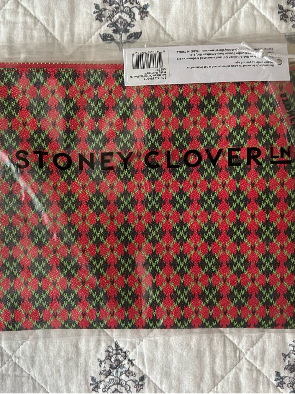 Stoney Clover Lane x American Girl Molly McIntire Flat Pouch